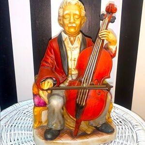 Vintage Waco Ceramic Musical Sculpture- Works But Flawed - Read Whole Listing